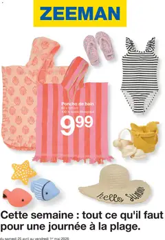 Prévisualisation de Catalogue Zeeman Printemps du magasin Zeeman formulaire valide 25/04/2026