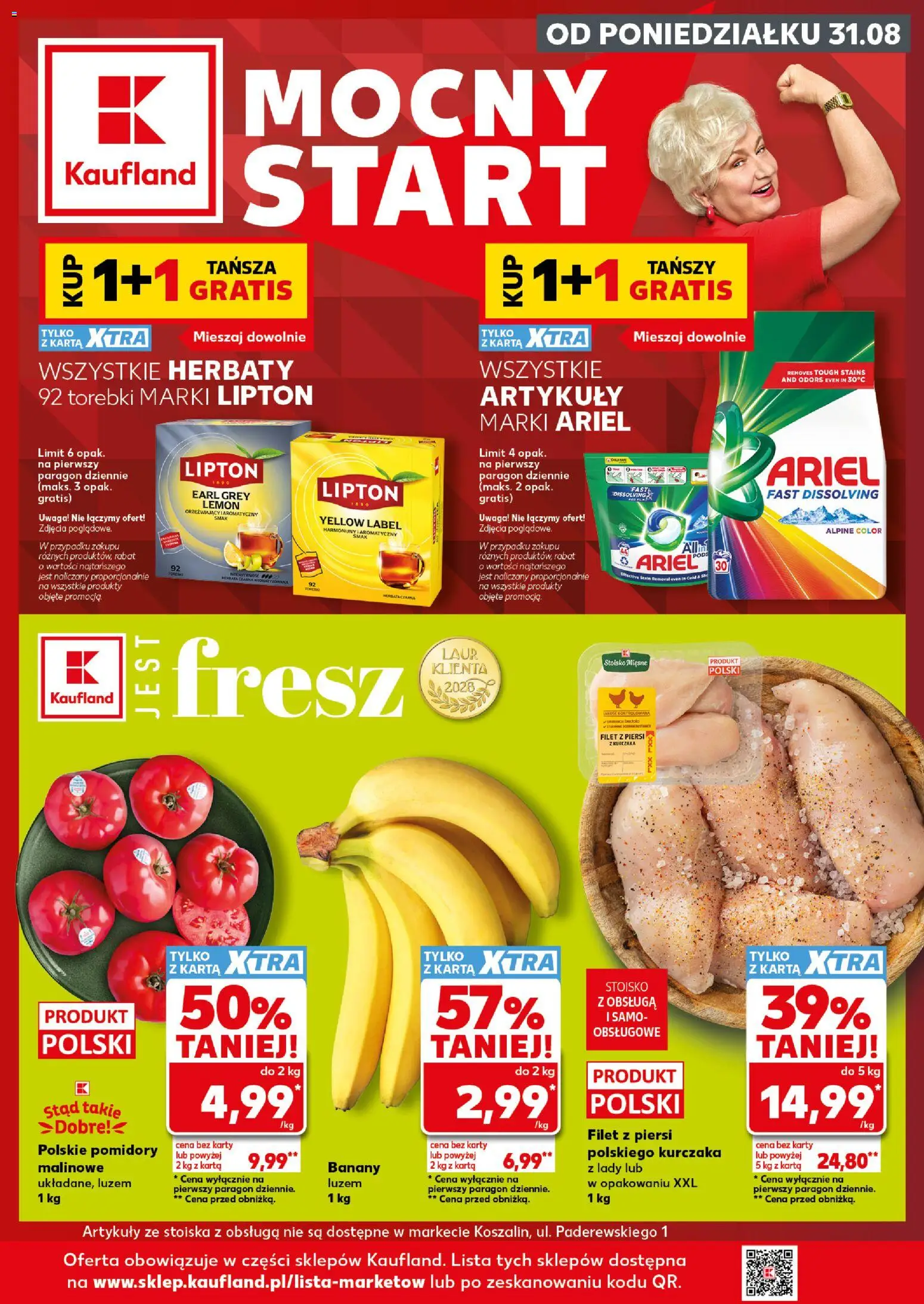 Náhled nabídky: Kaufland Polsko Kaufland Polsko leták - Mocny start platný od 31.08.2026