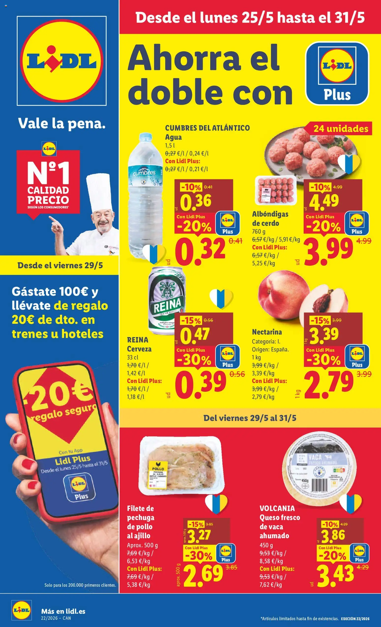 Vista previa del folleto de la tienda Lidl válido desde el 18/05/2026 