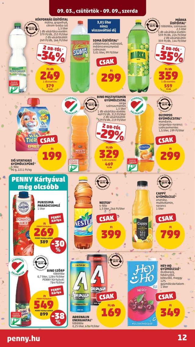 Új Penny akciós újság 09.03.