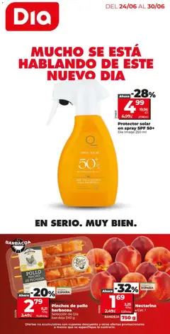 Vista previa del folleto de la tienda Dia válido desde el 24/06/2026 