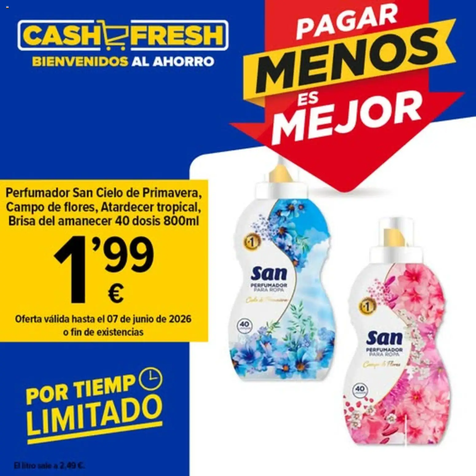 Vista previa del folleto de la tienda Cash Fresh válido desde el 01/06/2026 