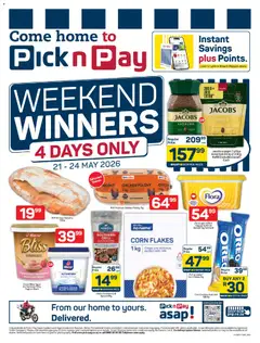 Preview of Pick n Pay flyer valid from 21/05/2026