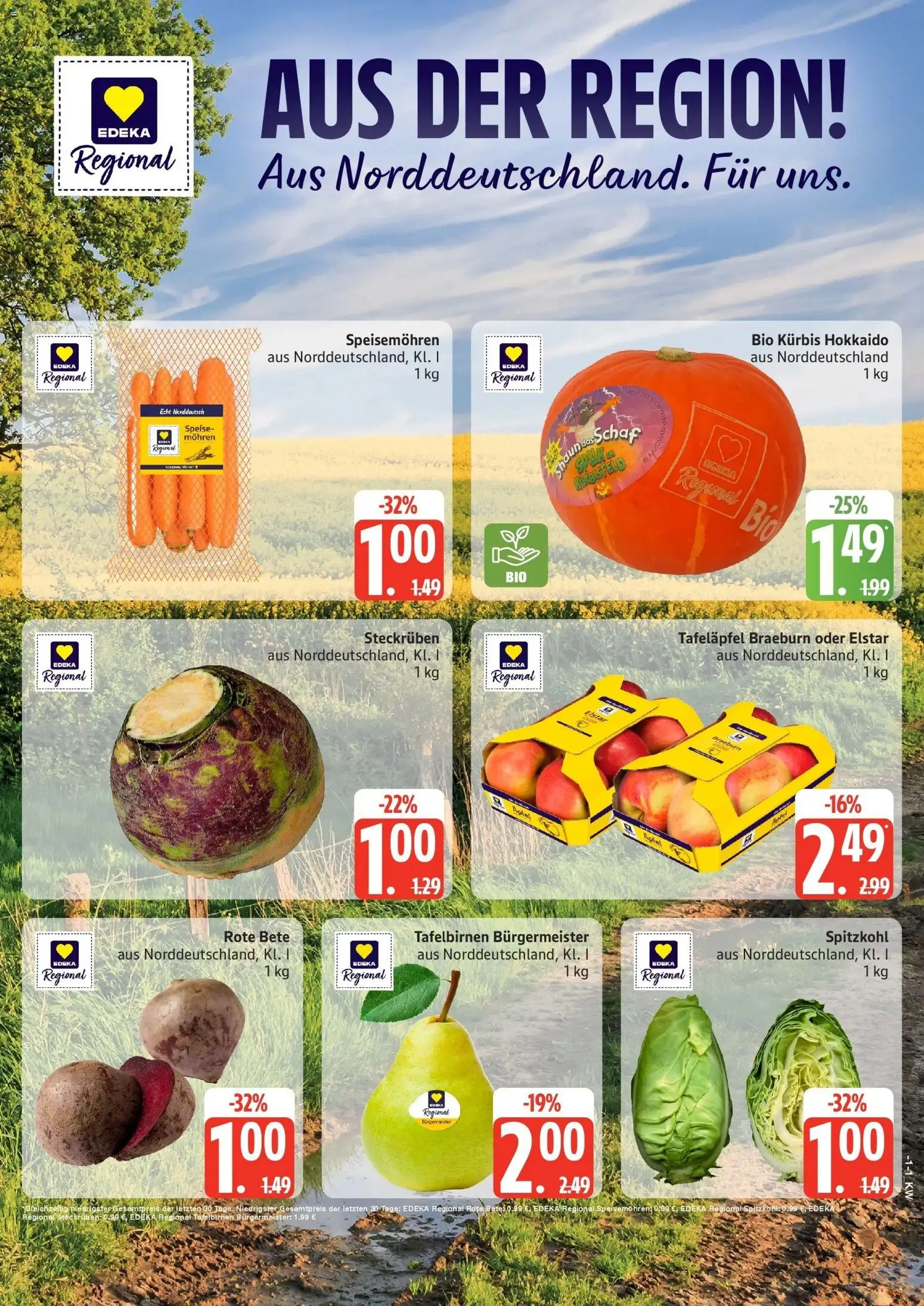 Vorschau von dem Prospekt des Geschäftes Edeka, gültig ab dem 26.10.2026