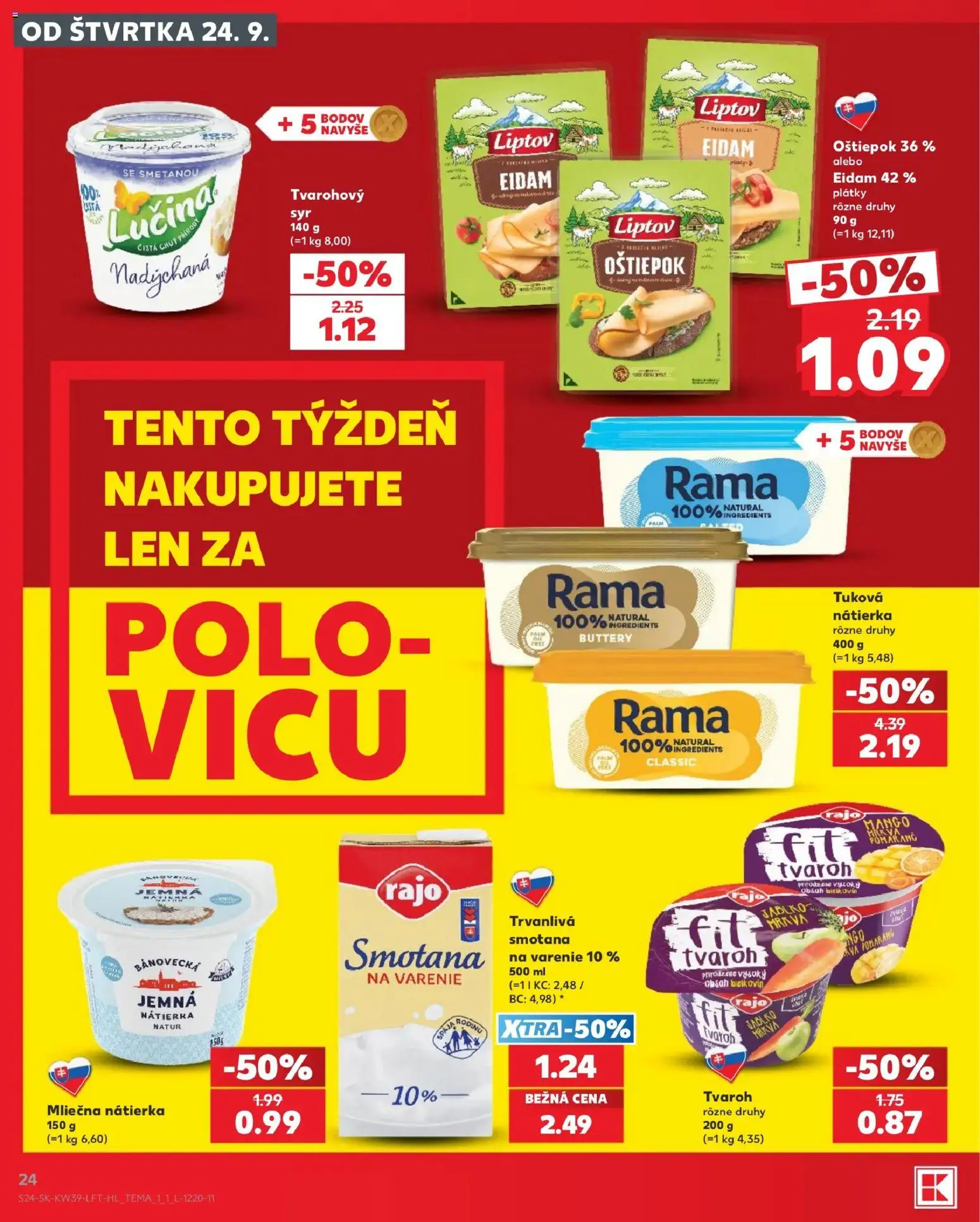 Náhľad Kaufland letáku platného od 24.09.2026