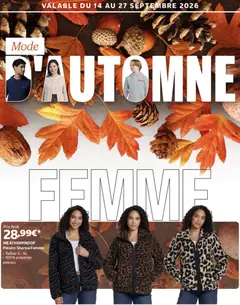 Prévisualisation de Costco Mode automne : femmes, hommes et enfants du magasin Costco formulaire valide 14/09/2026