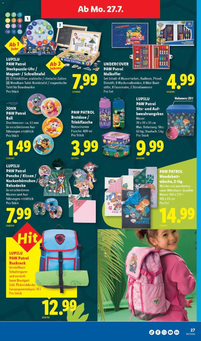 Neue Lidl Aktionen ab 23.07.