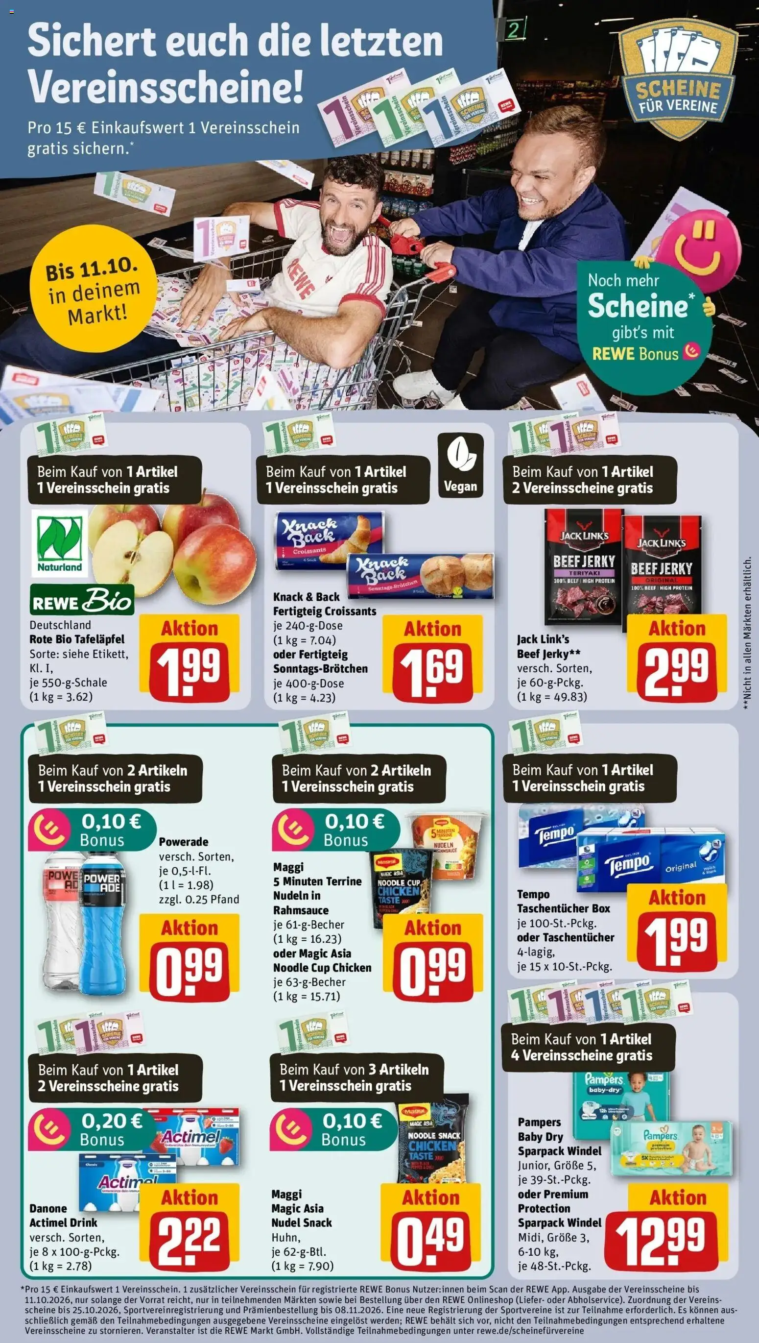Vorschau von dem Prospekt des Geschäftes Rewe, gültig ab dem 05.10.2026