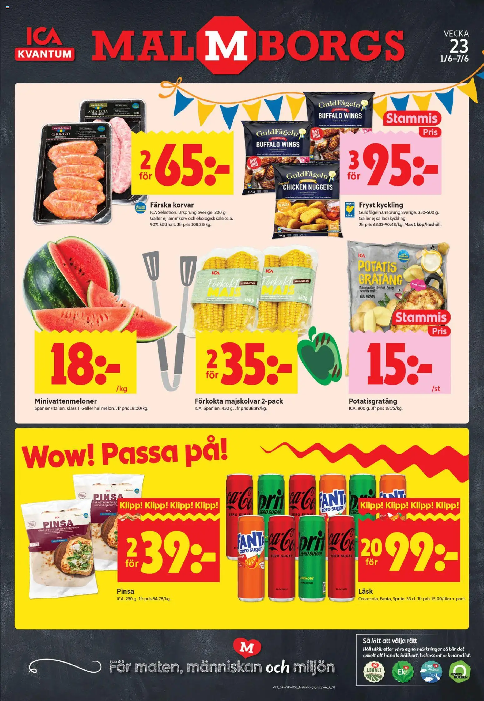 Förhandsgranska reklamblad Malmö från butik ICA Kvantum gäller från 01/06/2026