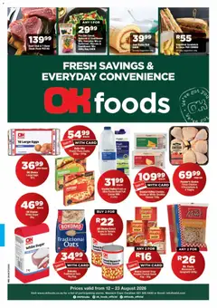 Preview of OK Foods flyer valid from 12/08/2026