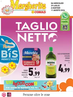 Anteprima dell'opuscolo Conad volantino Margherita Lombardia dal negozio Conad valido da 29/07/2026