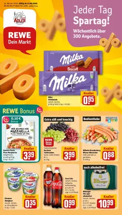 Vorschau von dem Prospekt des Geschäftes Rewe, gültig ab dem 17.08.2026