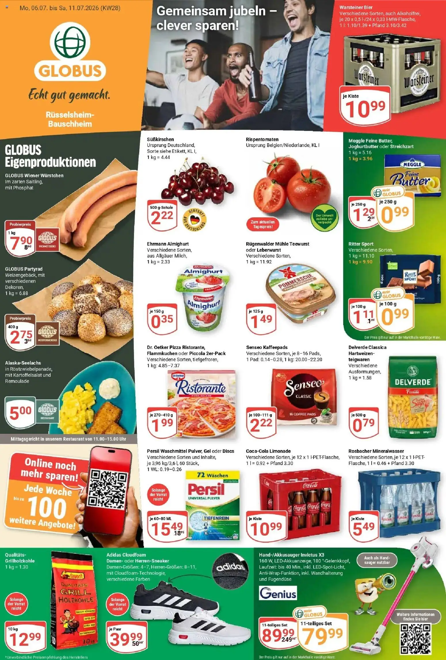 Vorschau von dem Prospekt des Geschäftes Globus, gültig ab dem 06.07.2026