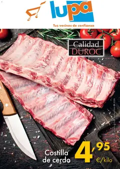 Vista previa del folleto de la tienda Lupa Supermercados válido desde el 27/08/2026 