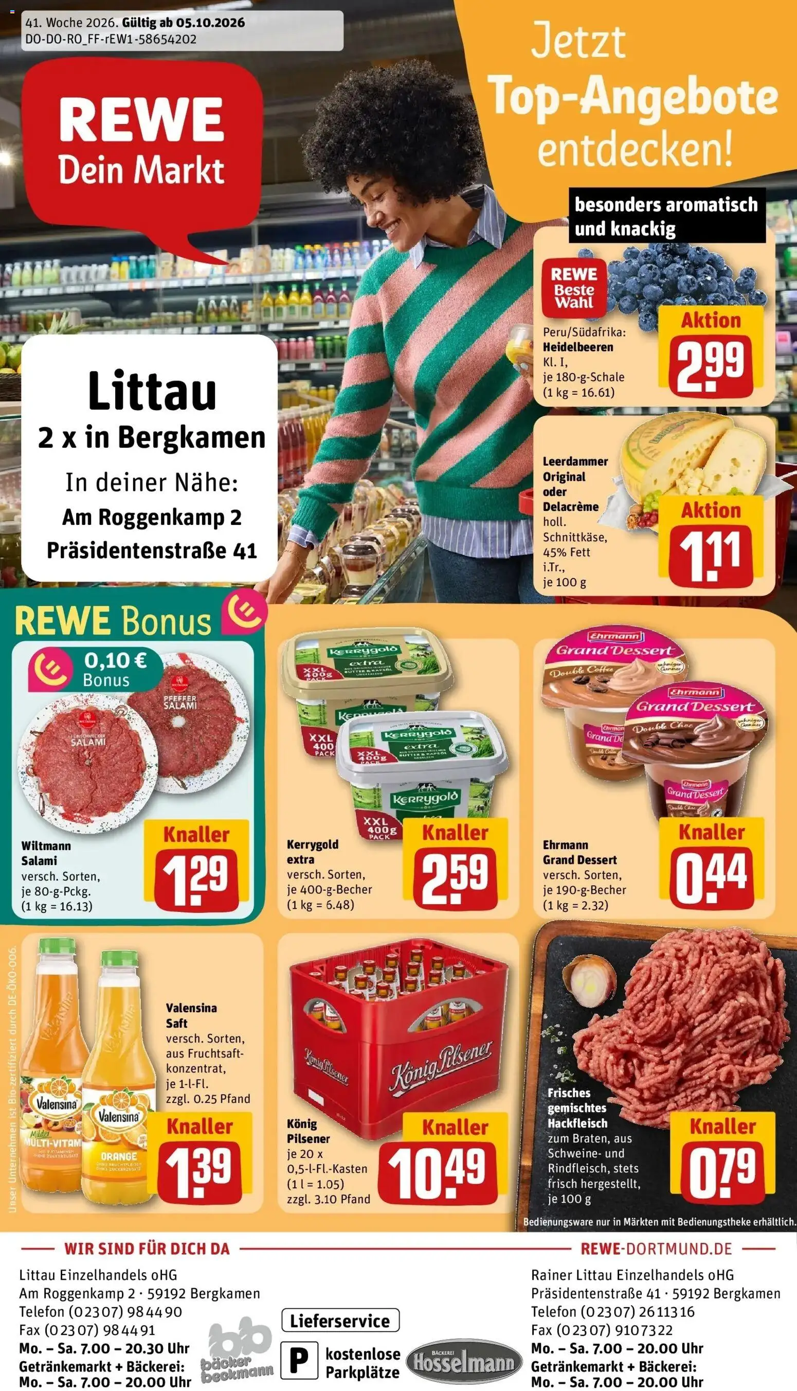 Vorschau von dem Prospekt des Geschäftes Rewe, gültig ab dem 05.10.2026