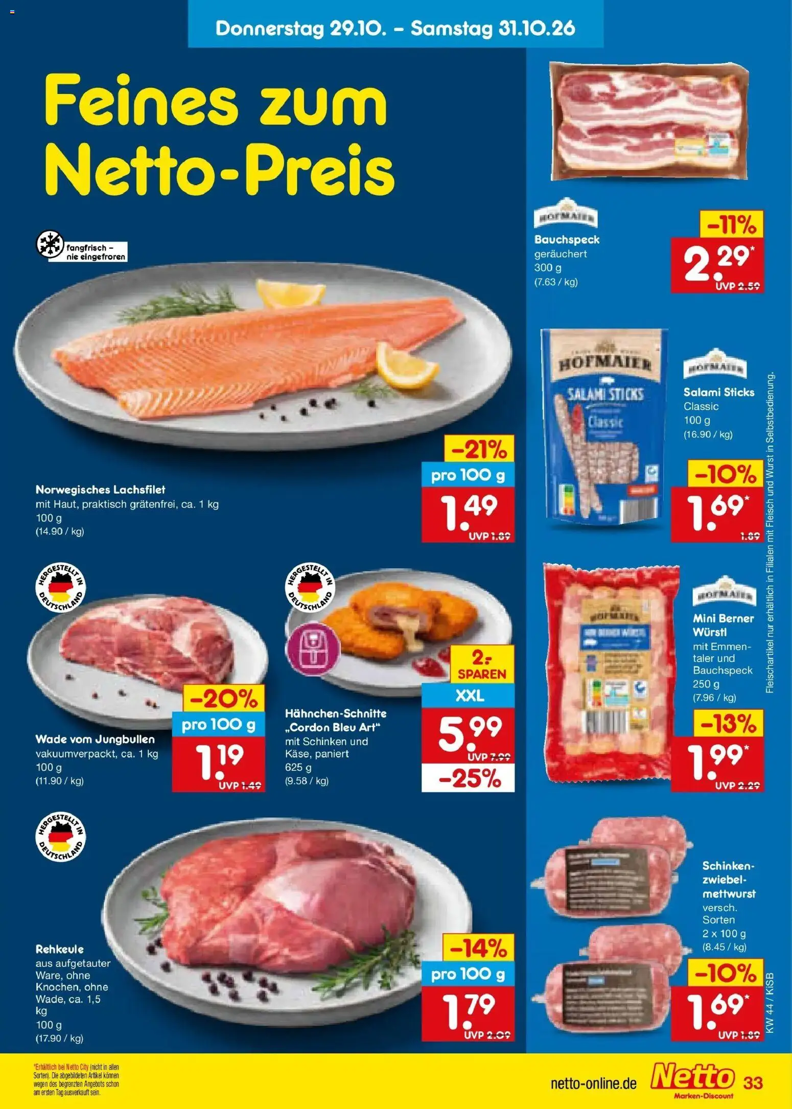 Vorschau von dem Prospekt des Geschäftes Netto Marken-Discount, gültig ab dem 26.10.2026