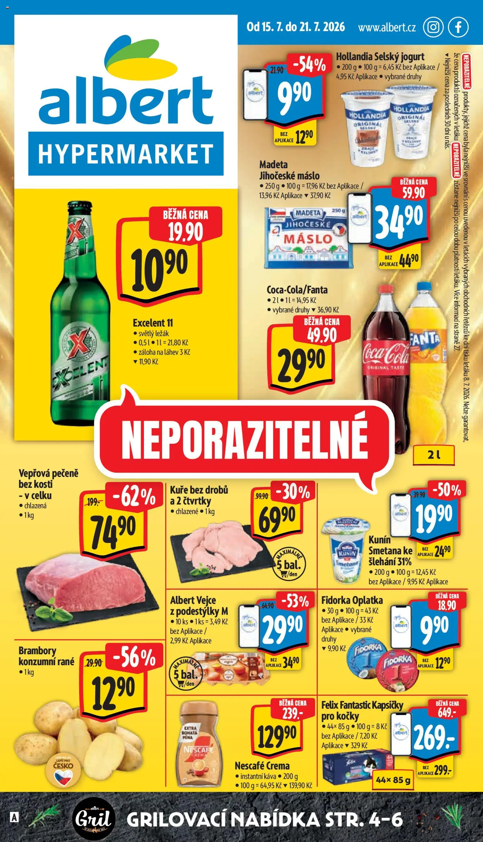 Náhled nabídky: Albert Albert leták - Hypermarket platný od 15.07.2026