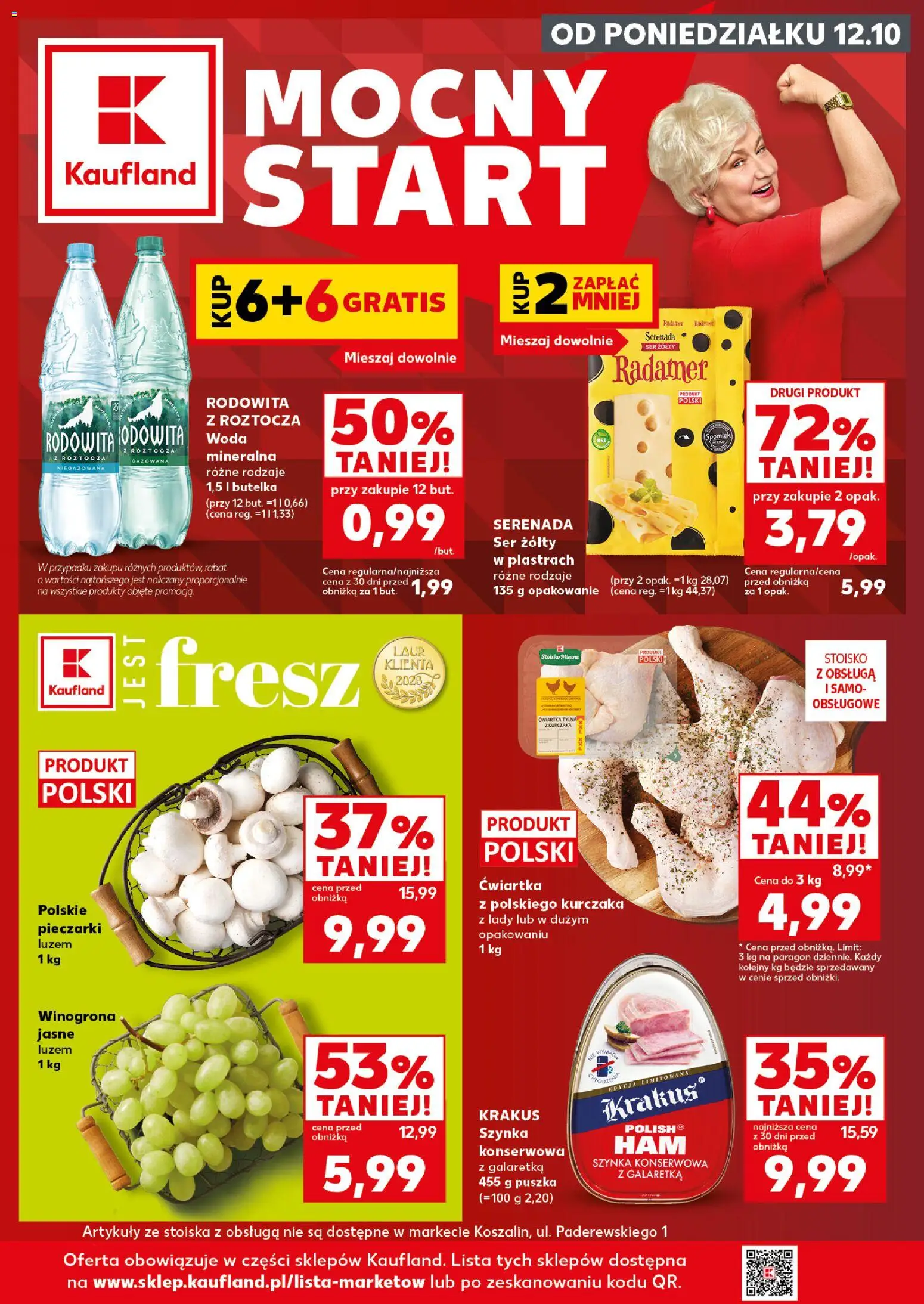 Náhled nabídky: Kaufland Polsko Kaufland Polsko leták - Mocny start platný od 12.10.2026