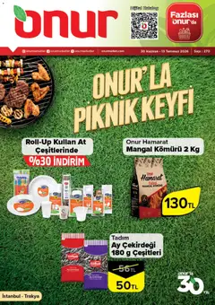 Onur Market Onur Market Katalog 30.06.2026 - Broşürünün önizlemesi