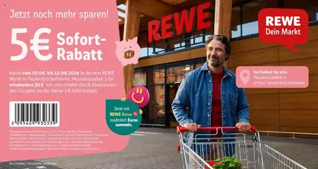 Vorschau von dem Prospekt des Geschäftes Rewe, gültig ab dem 07.09.2026