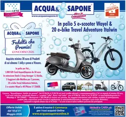 Anteprima dell'opuscolo Acqua e Sapone volantino Sicilia dal negozio Acqua e Sapone valido da 18/05/2026