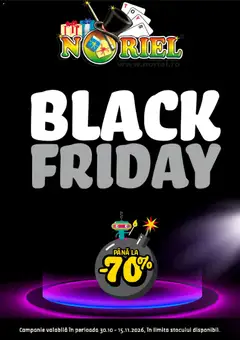Previzualizarea de cataloage: Noriel Noriel Black Friday valabil de la 30.10.2026
