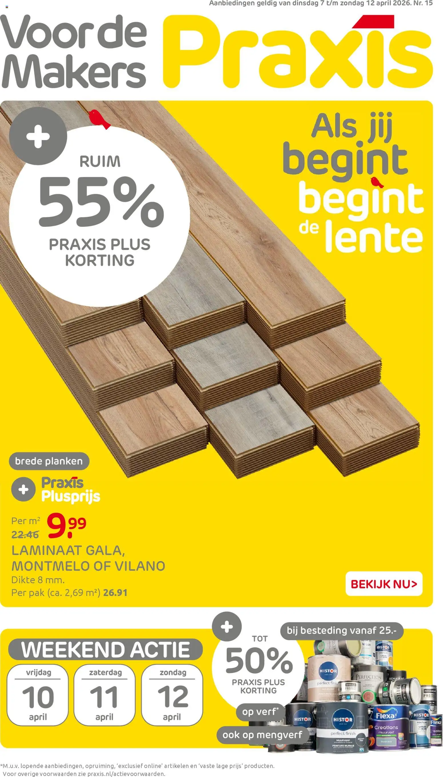 Voorbeeld van Praxis folder van winkel Praxis geldig vanaf 07-04-2026 - Planken