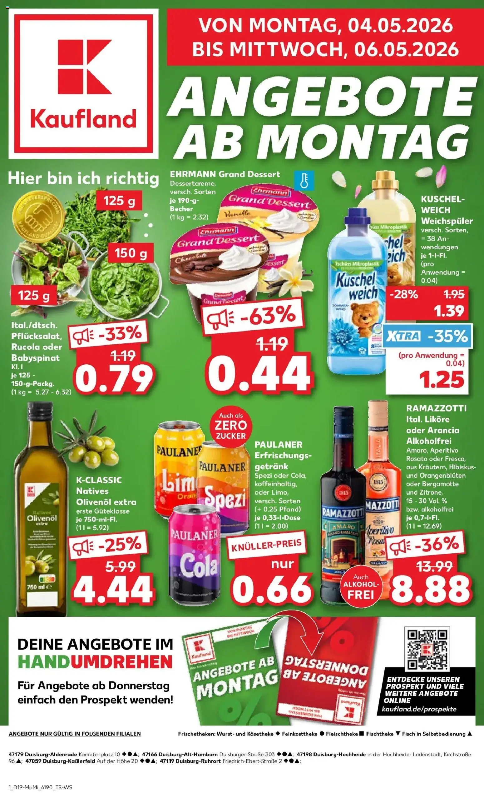 Vorschau von dem Prospekt des Geschäftes Kaufland, gültig ab dem 04.05.2026