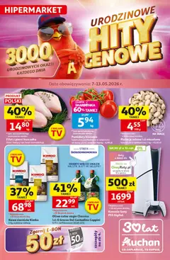 Pogląd gazetki "Auchan gazetka - 30 Lat Hipermarket" ze sklepu Auchan ważnej od 07.05.2026