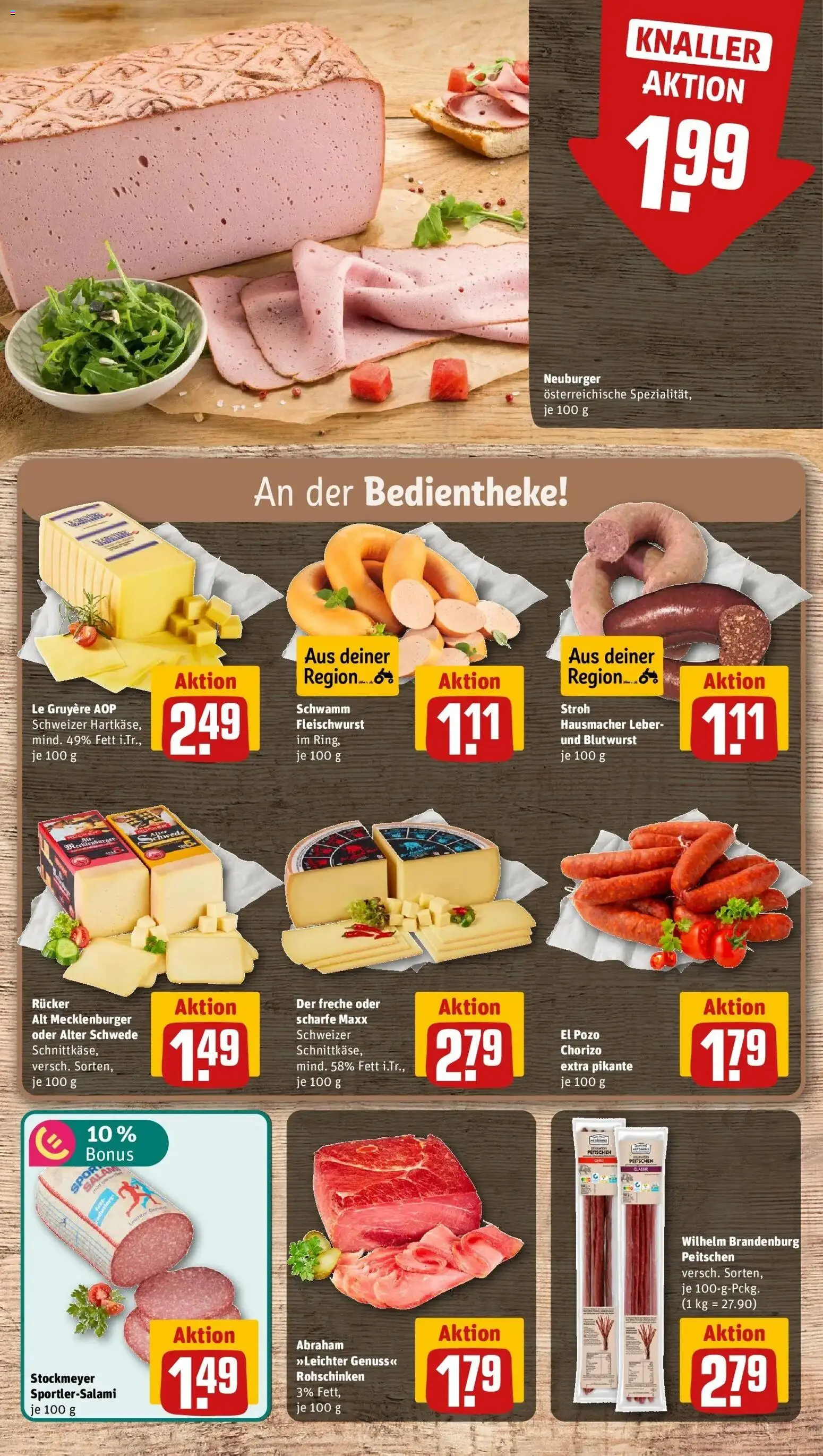Vorschau von dem Prospekt des Geschäftes Rewe, gültig ab dem 26.10.2026