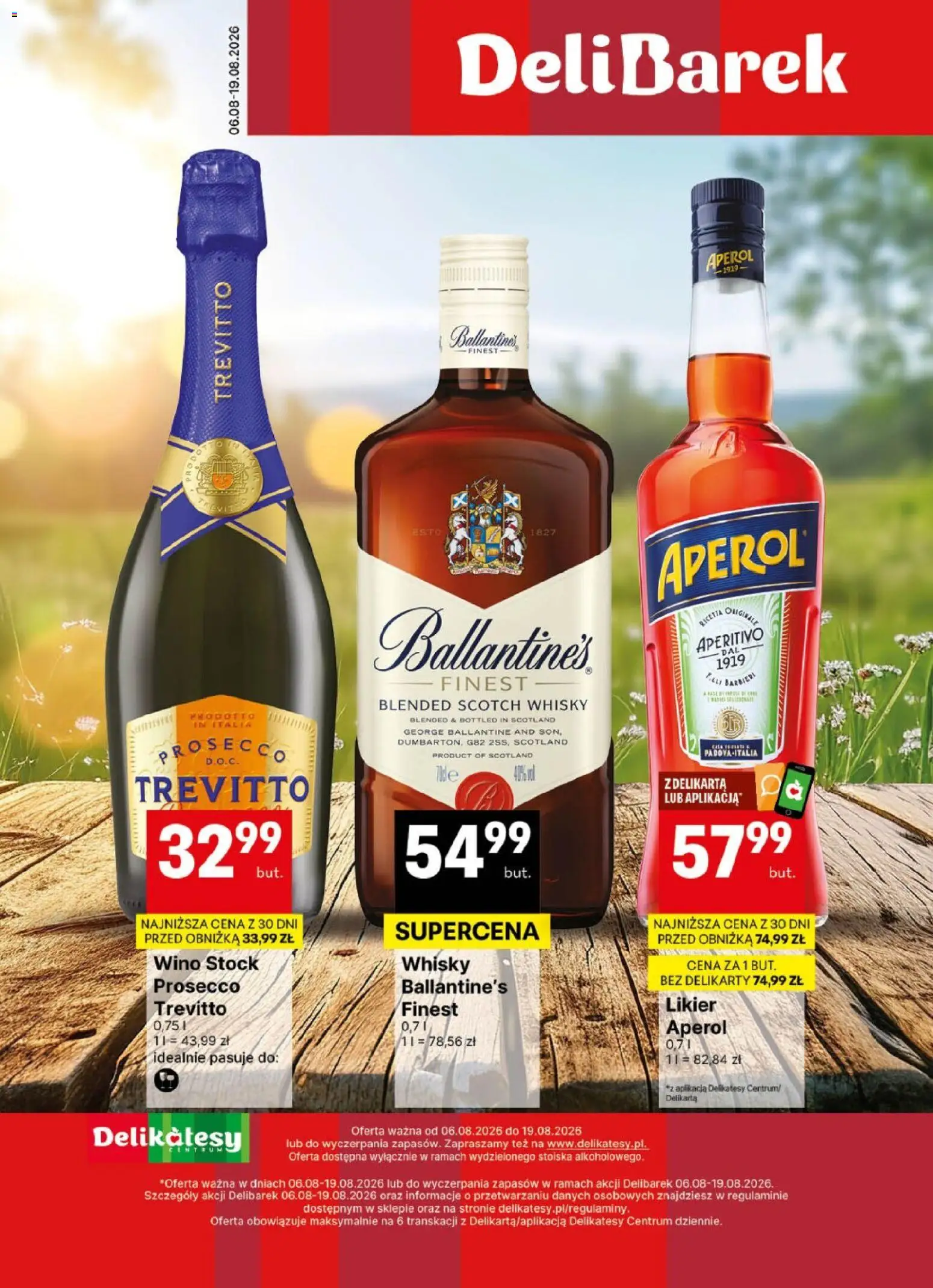 Pogląd gazetki "Delikatesy Centrum gazetka - DeliBarek" ze sklepu Delikatesy Centrum ważnej od 06.08.2026
