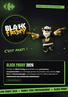 Prévisualisation de Carrefour City Black Friday Annonce du magasin Carrefour City formulaire valide 22/10/2026