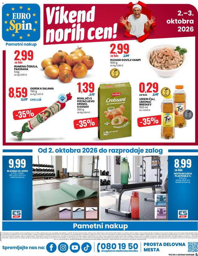 Novi Eurospin katalog od 01.10.
