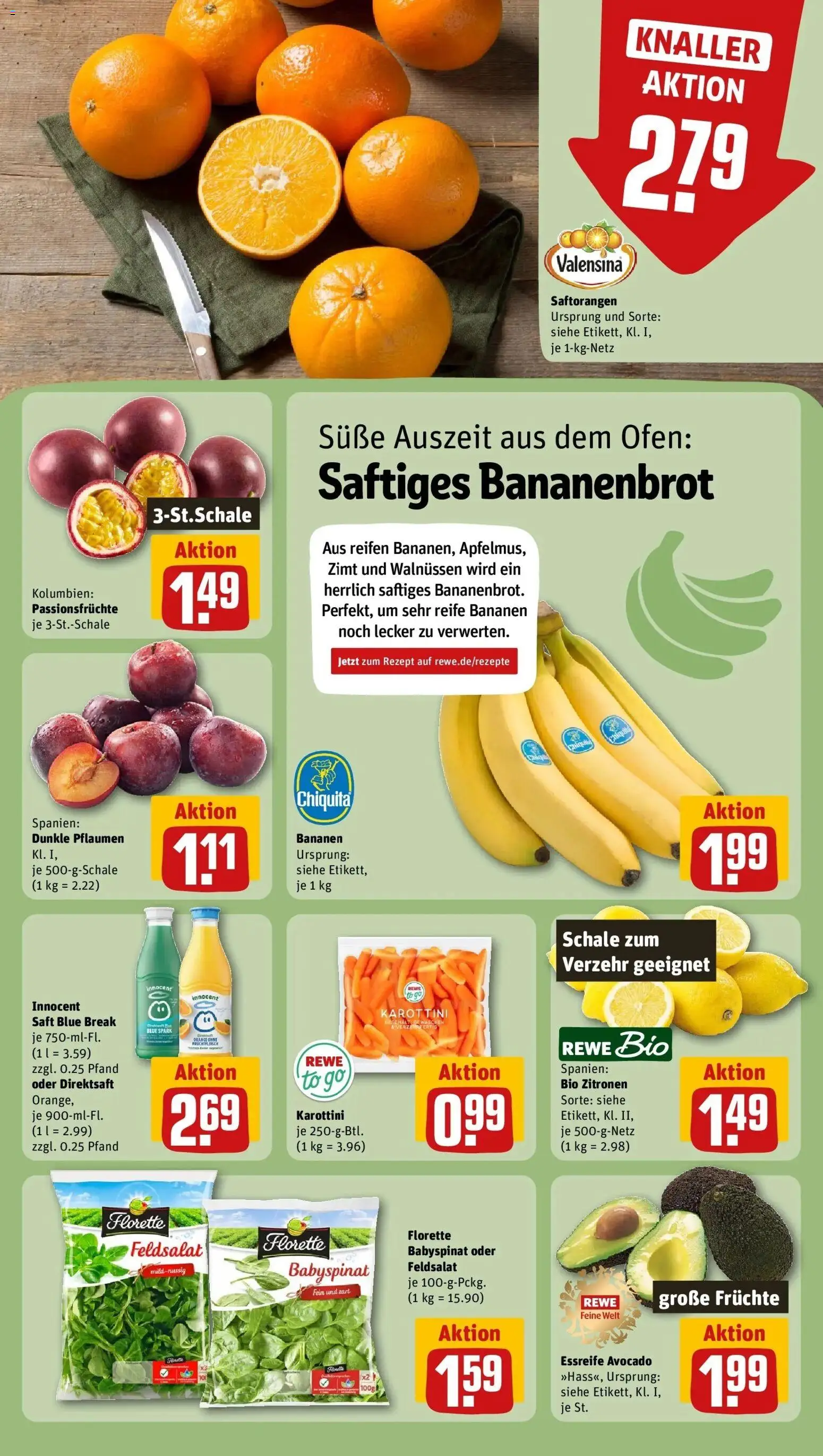 Vorschau von dem Prospekt des Geschäftes Rewe, gültig ab dem 12.10.2026