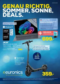 Vorschau von dem Prospekt des Geschäftes Euronics, gültig ab dem 22.07.2026