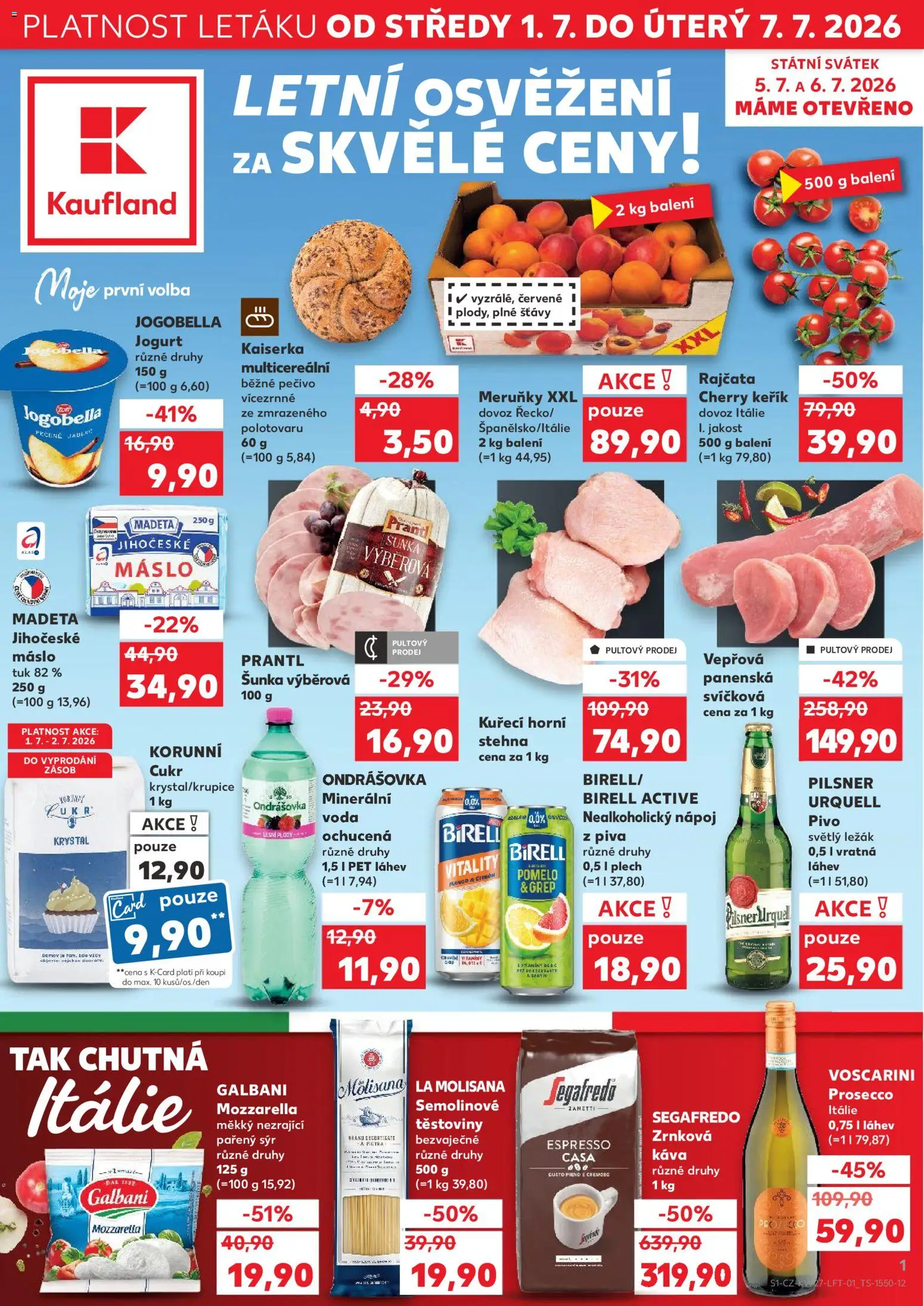 Náhled nabídky: Kaufland Kaufland leták platný od 01.07.2026