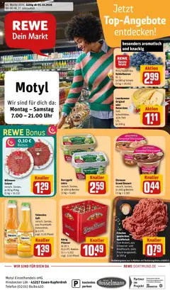 Vorschau von dem Prospekt des Geschäftes Rewe, gültig ab dem 05.10.2026