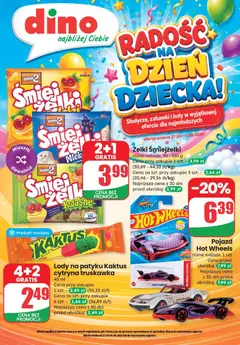 Pogląd gazetki "Dino gazetka - Dzień Dziecka" ze sklepu Dino ważnej od 27.05.2026