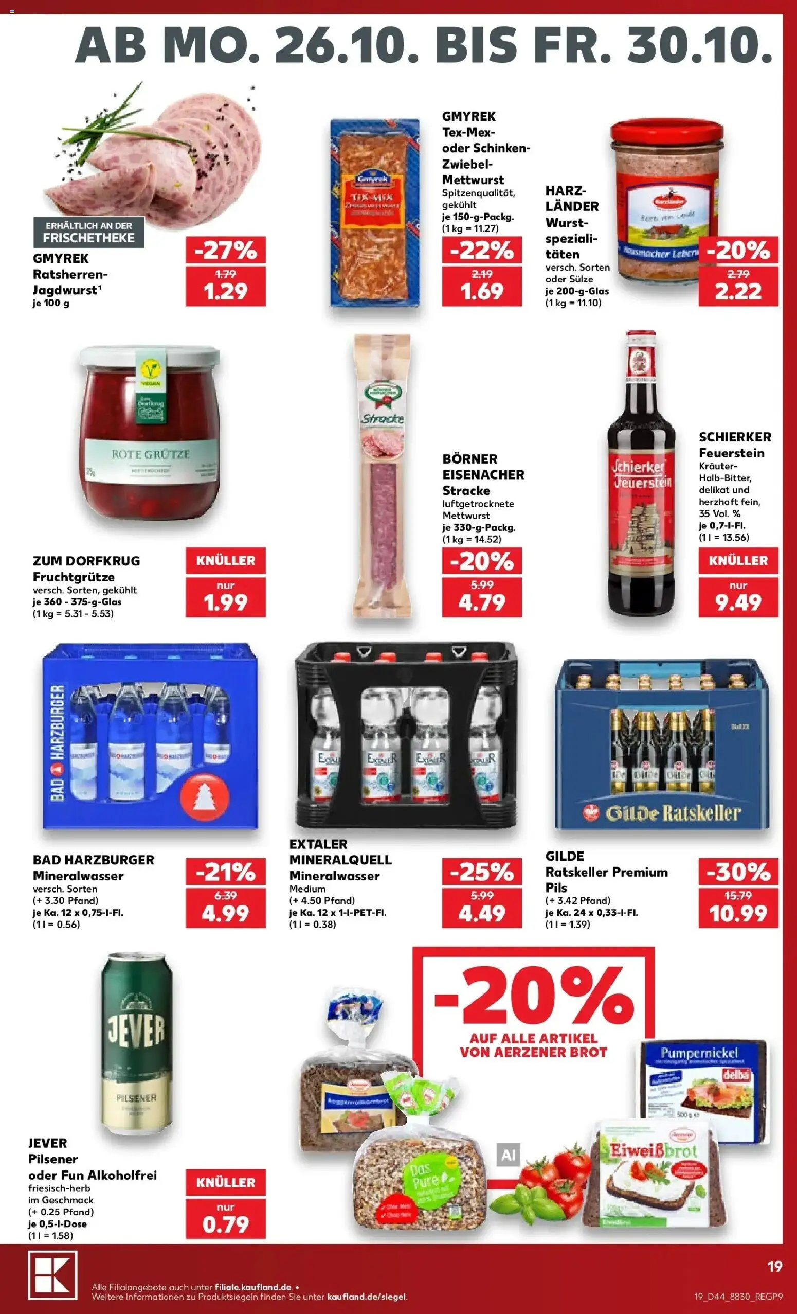 Vorschau von dem Prospekt des Geschäftes Kaufland, gültig ab dem 26.10.2026