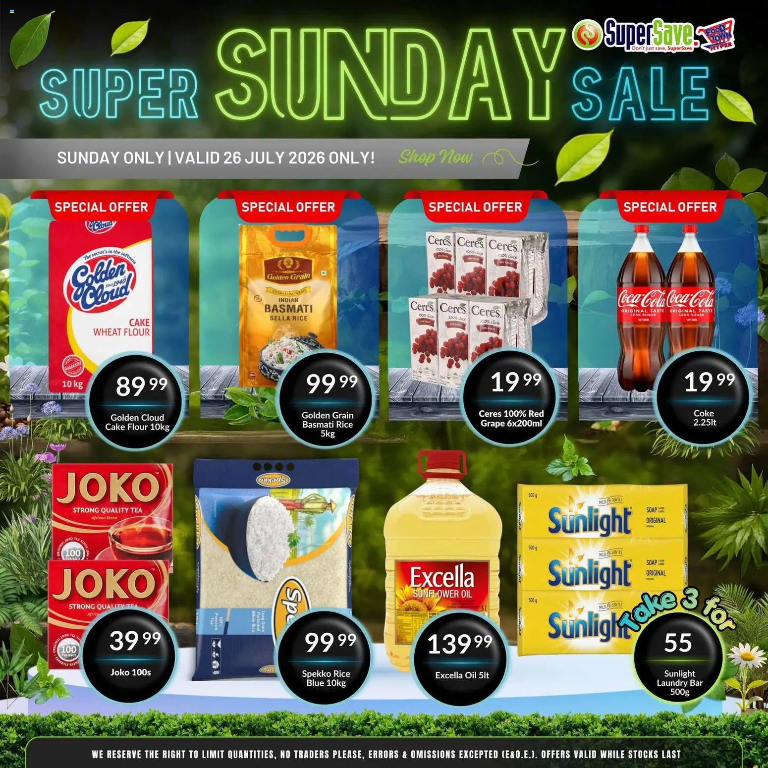 Preview of Super Save flyer valid from 26/07/2026