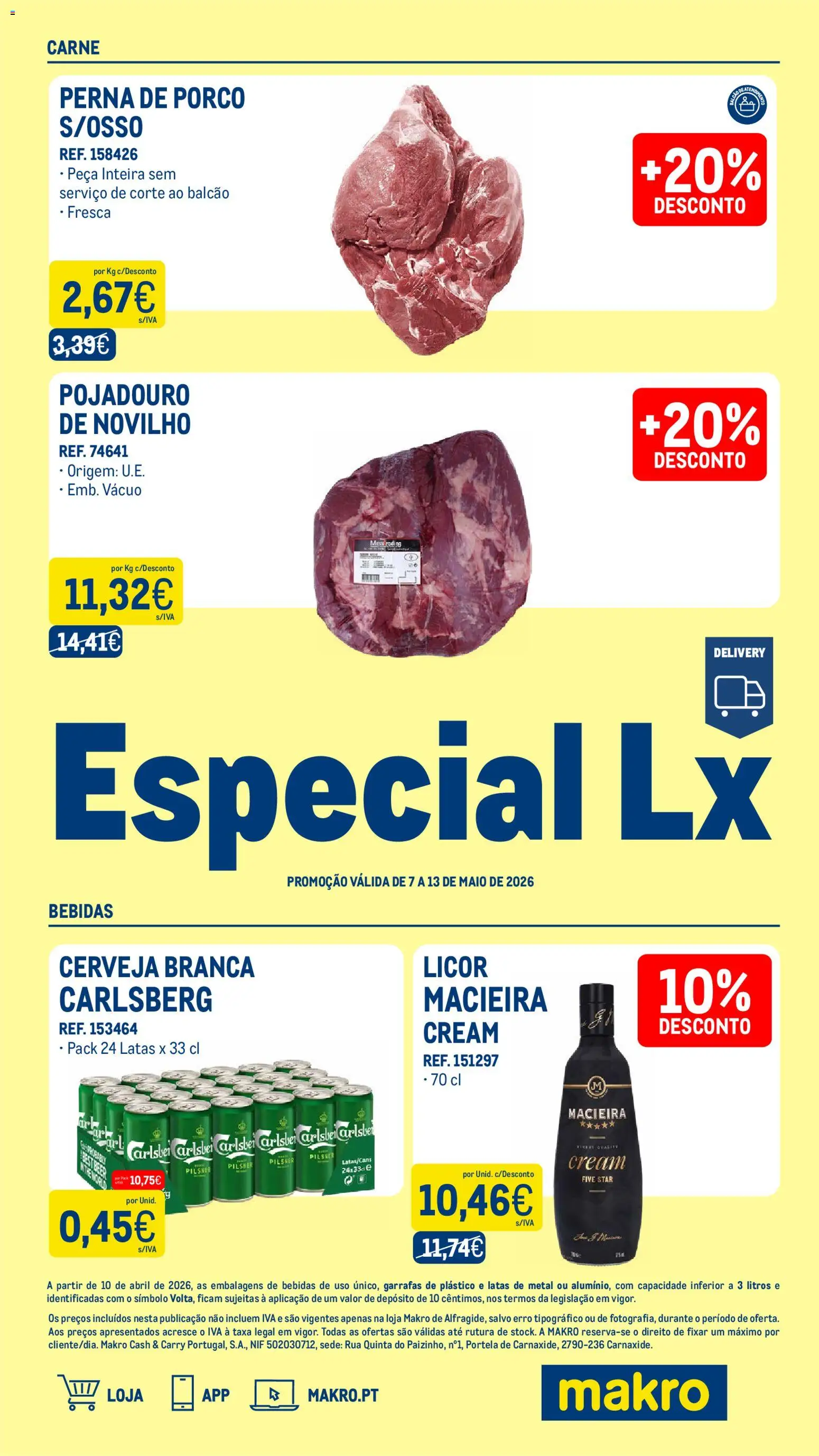 Pré-visualização do folheto da loja Makro válida a partir de 07/05/2026