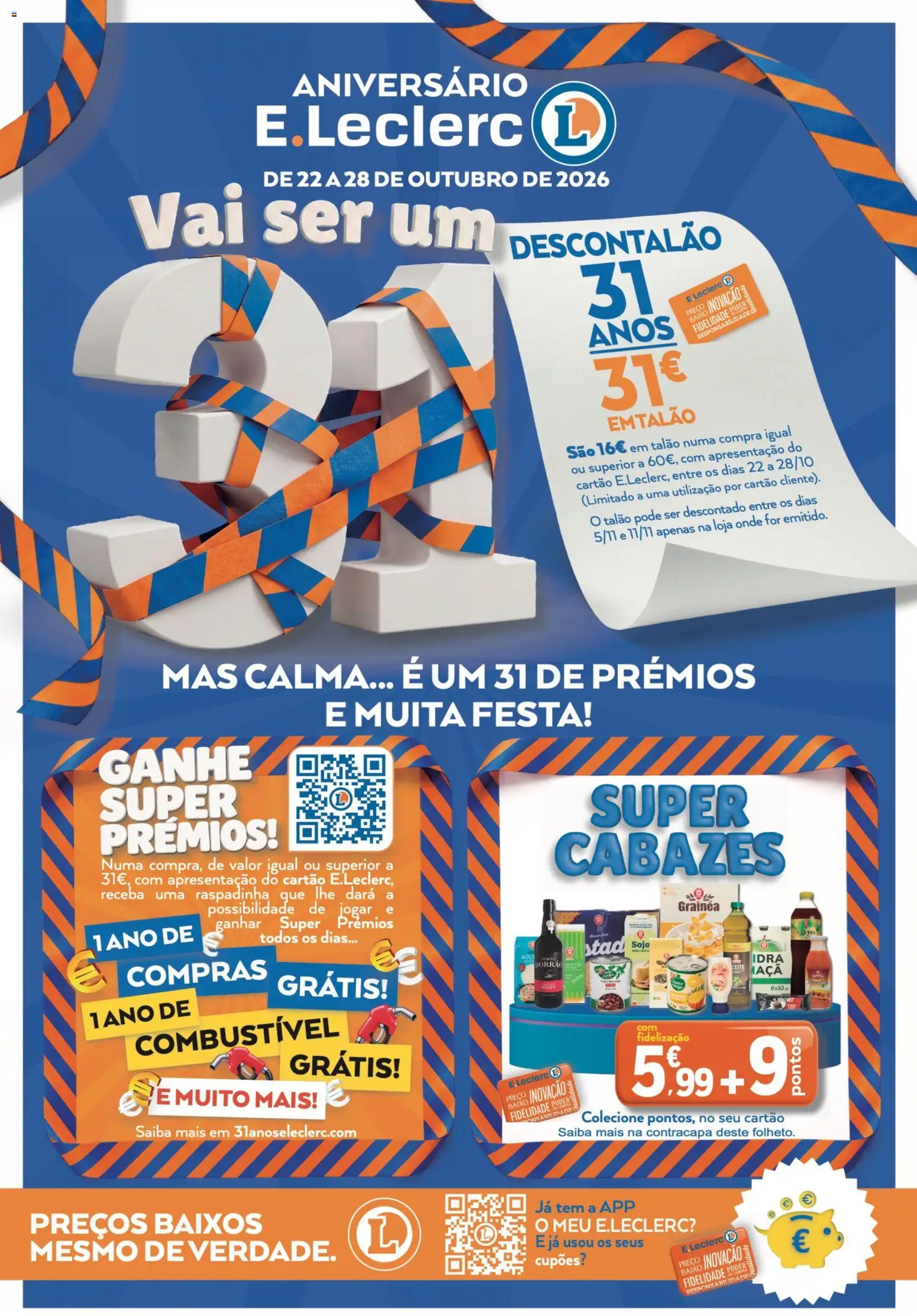 Pré-visualização do folheto da loja E.Leclerc válida a partir de 22/10/2026 - Soja