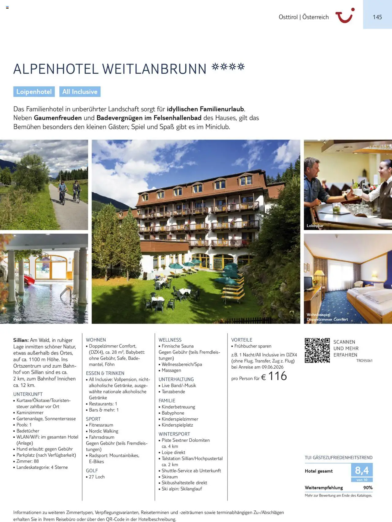 Vorschau von dem Prospekt des Geschäftes TUI, gültig ab dem 01.11.2025 - Ski, Spiel, Babybett, Föhn, Walking
