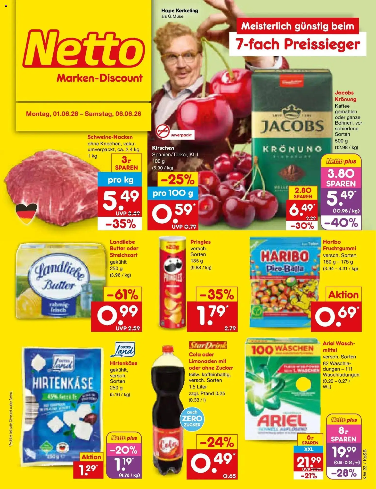 Vorschau von dem Prospekt des Geschäftes Netto Marken-Discount, gültig ab dem 01.06.2026