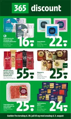 Eksempel på tilbudsavis Coop 365 - Tilbudsavis uge 31 fra butik Coop 365 gyldig fra 30/07/2026
