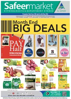 Preview of the catalogue Safeermarket catalogue Big deals of store Safeermarket valid from 30 Apr, 2026