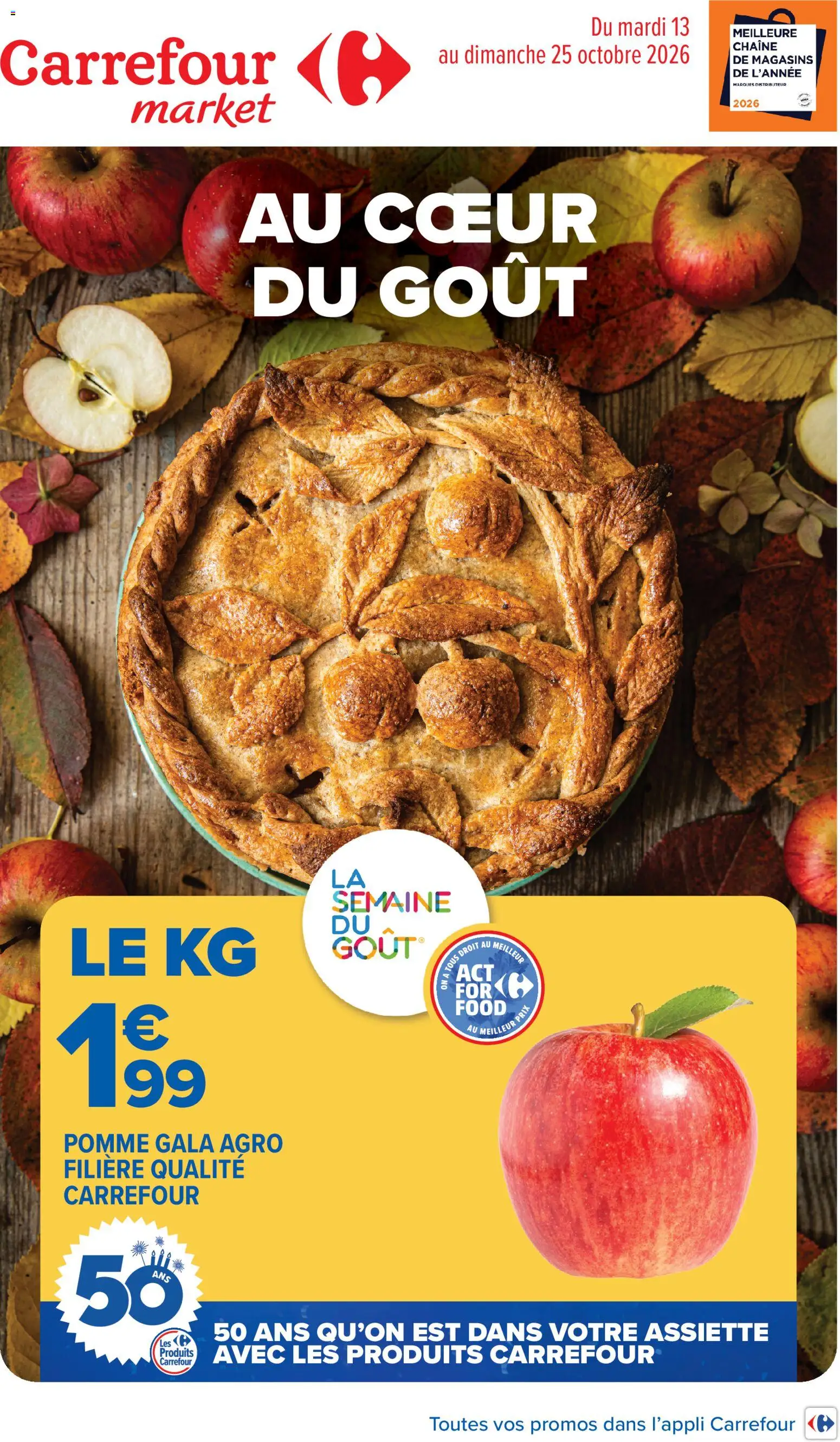 Prévisualisation de Carrefour Market catalogue du magasin Carrefour Market formulaire valide 13/10/2026