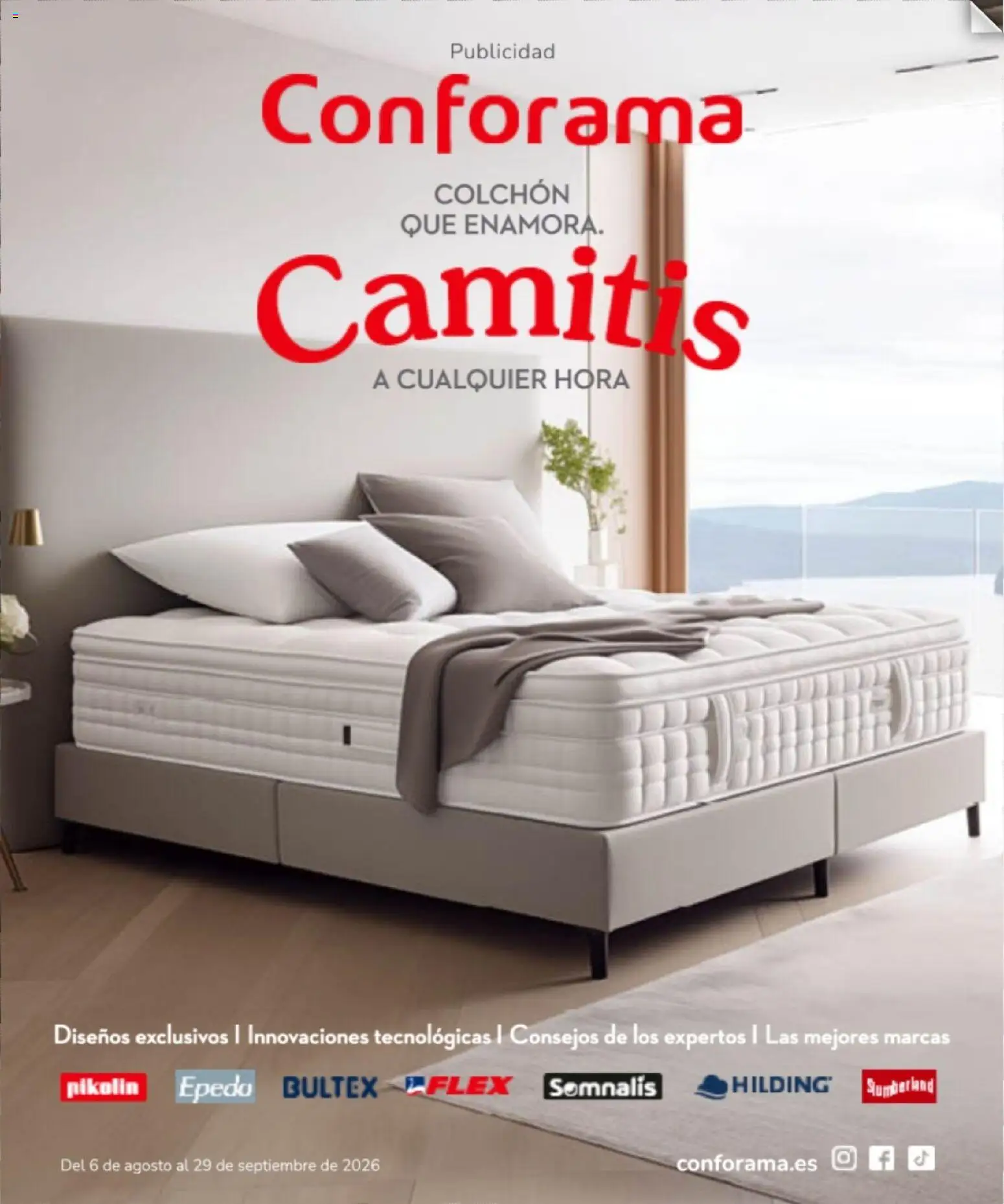 Vista previa del folleto de la tienda Conforama válido desde el 06/08/2026 - Colchon