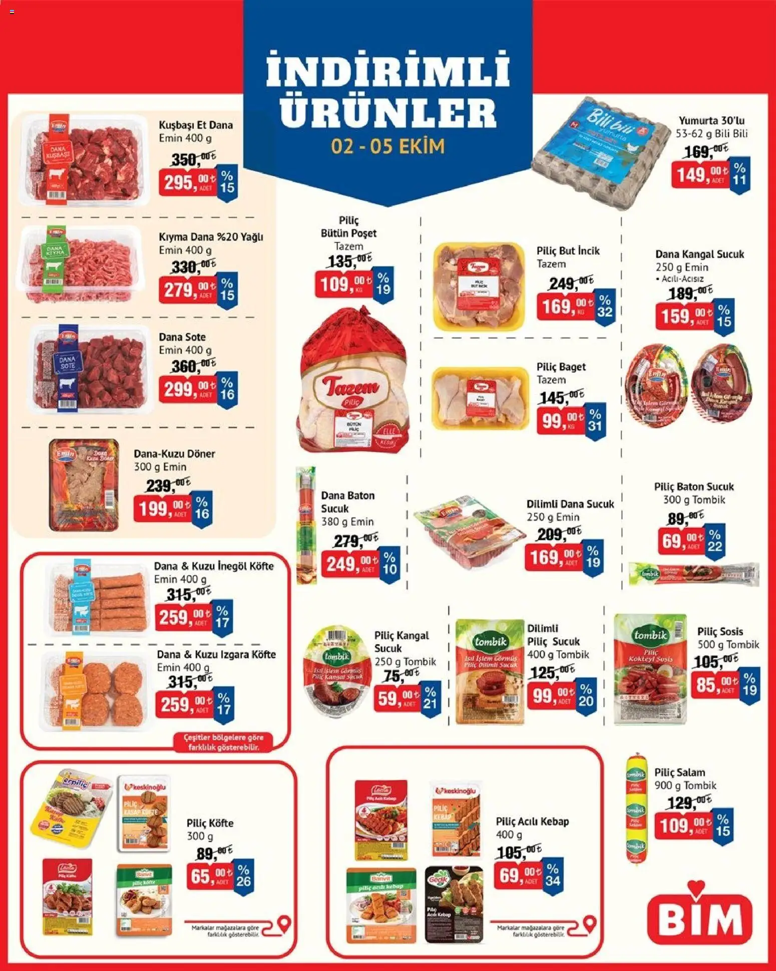 BİM BİM Katalog 02.10.2026 - Broşürünün önizlemesi