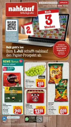 Vorschau von dem Prospekt des Geschäftes Rewe, gültig ab dem 08.06.2026